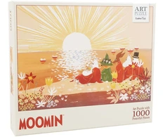 Moomin Muminas - 1000 detalių dėlionė, raudona (800066)