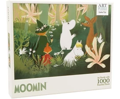 Moomin Muminas - 1000 detalių dėlionė, žalia (800063)