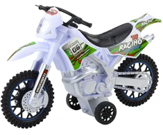 Lean Toys Vaikiškas krosinis motociklas su šviesos ir garso efektais