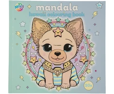 Moxy - Mandala Kawaii spalvinimo knygelė – Šuo (150150)