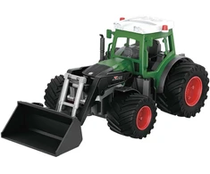 MX R/C Constructions - Traktoriaus nuotolinio valdymo pultas su kastuvu 2,4 GHz, 3,7 V ličio jonų, žalias (471476)