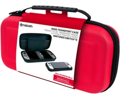 Nacon Kelioninis Nintendo Switch 2 Dėklas | Raudonas