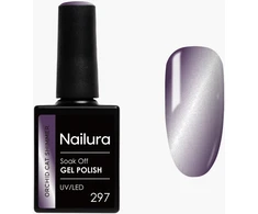 Nailura - Orchid Cat Shimmer gelinis lakas 297 - Tamsiai violetinė - 10 ml