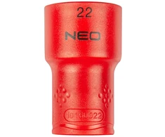 Nasadka Šešiakampė galvutė 1/2 colio 22 mm 1000 V