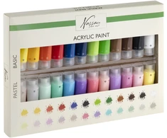 Nassau - Akrilinių dažų rinkinys 24 x 22 ml - (K-AR0737/GE)