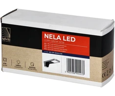 Orno NELA LED šviestuvas po spintele, 2 W, 145 lm, 4000 K, juodas