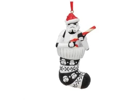 Nemesis Now Pakabinamas „Stormtrooper“ kojinėje papuošalas 11,5 cm