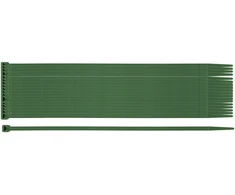 Neo Tools Opaski zaciskowe ogrodowe 3.6 x 200 mm, 50 vnt., žalia