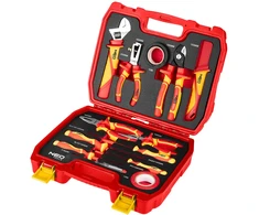 Neo Tools Rinkinys elektryka su lagaminu 13 el.