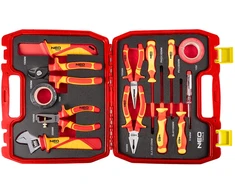 Neo Tools Rinkinys elektryka su lagaminu 13 el.