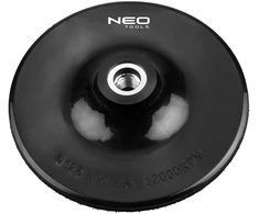 Neo Tools Tvirtinimo diskas su lipduku 125 mm, sriegis M14 + 7 mm įtvaras