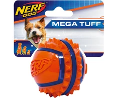 NERF - Nerf Dog dviejų spalvų TPR smaigalių kamuoliukas - mažas - 6,4 cm