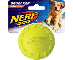 Hagen NERF - Nerf šunų padangų girgždėjimo kamuoliukas - žalias/mėlynas - 6,4 cm