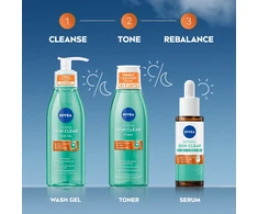 Nivea DERMA Skin Clear prausimosi gelis, 150 ml