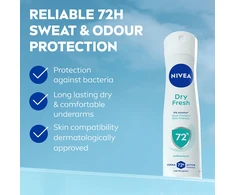 Nivea Dry Fresh Moterims purškiklis, 150 ml