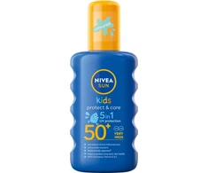 Nivea Kids apsauginis ir drėkinamasis purškiklis SPF 50 vaikams, 200 ml