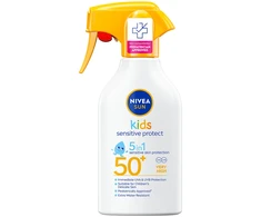 Nivea Kids Sensitive Trigger purškiklis jautriai odai SPF50+, 250 ml