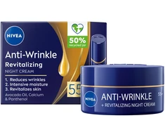 Nivea - Nuo raukšlių +55 naktinis kremas - 50 ml