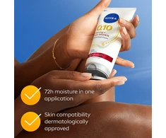 Nivea Q10 stangrinamasis kaklo ir krūtinės kremas, 200 ml