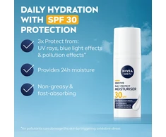 Nivea - Sensitive Daily Protect Moisturizer - SPF30 - 50 ml