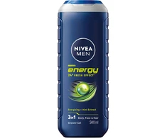Nivea - vyrams skirtas dušo želė „Energy“, 500 ml