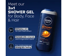Nivea - vyrams sportinis dezodorantas - 250 ml