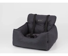 Nordic Paws - Automobilinė kėdutė prabangi - Antrazit - 53x50x35cm