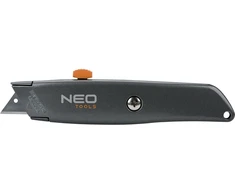 Neo Tools Peilis su trapecijos ašmenimis, metalinis korpusas