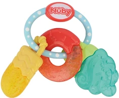 Nuby - Icy Bite Sweets kramtukas geltonas/turkio/raudonas + 3 M (SKU: 708062)
