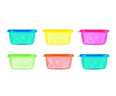 „Nuby“ užkandžių dubenėlių rinkinys – 6 vnt. – 300 ml