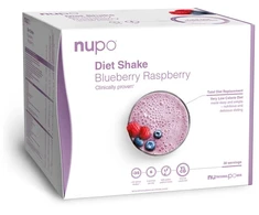 Nupo - dietinis kokteilis su mėlynėmis ir avietėmis, 30 porcijų