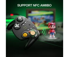 NYXI - Wizard 2 Nintendo Switch GameCube Style Joy-Pad - Juodas