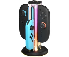 NYXI – „Zeus Nintendo Switch 1“ ir „2“ įkrovimo stotelė – daugiaspalvė