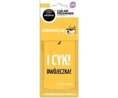 Oro gaiviklis „Aroma Car Lets Smile“ medvilnės vanilės skonio