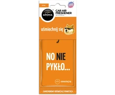 Aroma Car Oro gaiviklio aromato automobilis leidžia šypsotis oranžinis
