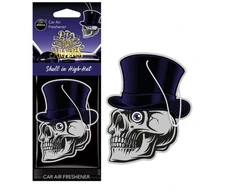 Aroma Car Oro gaiviklio aromato car muertos skull in hat juodas oud
