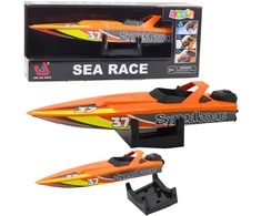 Lean Toys Vandens žaislas SEA RACE motorinė valtis 31.5x8x6 cm