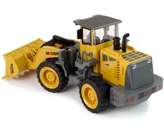 Lean toys Didžiulis ekskavatoriaus su įkrovikliu R/C LED nuotoliniu būdu valdomas.