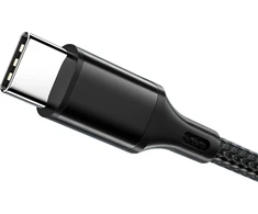 Oniverse USB-A į USB-C įkrovimo laidas, 3 m – juodas