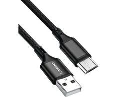 „Oniverse“ USB-A į „Micro-USB“ įkrovimo laidas, 3 m - Juodas