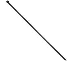Orno Opaska Kabelių raišteliai, juodi, atsparūs UV spinduliams, plotis 3,6 mm, ilgis 300 mm, 100 vnt.