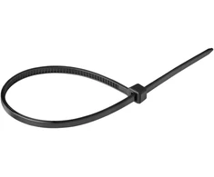 Orno Opaska Kabelių raišteliai, juodi, atsparūs UV spinduliams, plotis 3,6 mm, ilgis 150 mm, 100 vnt.