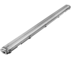 Oprawa Hermetiškas šviestuvas VUMBI II T8 LED 2x18W, 3600lm, IP65, 4000K, komplekte yra fluorescencinės lempos