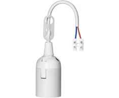 Orno Baltos E27 remonto lizdai, 10 vnt. rinkinys