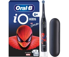 „Oral B-iO Kids“ elektrinis dantų šepetėlis „Marvel Spiderman“ – juodas