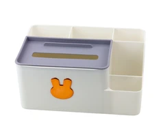 Lean Daugiafunkcinis stalo dėklas, 24x16.5x11 cm, plastikas, baltas