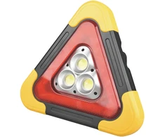 Orno AVISAR LED trójkąt ostrzegawczy, 450 lm, 2000 mAh, IP44