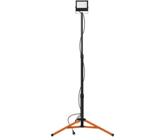 NIVALIS LED komplektas: 50 W prožektorius su stovu ir laidu