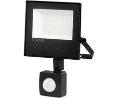 NIVALIS LED prožektorius su PIR 30 W, 2400 lm, IP44, 4000 K