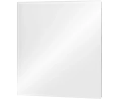 Orno Stiklinis ventiliatoriaus skydelis FLAT MINI, blizgi balta